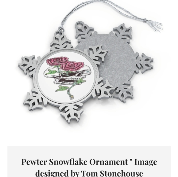 Pewter snowflake ornaments - Picture 13 of 13